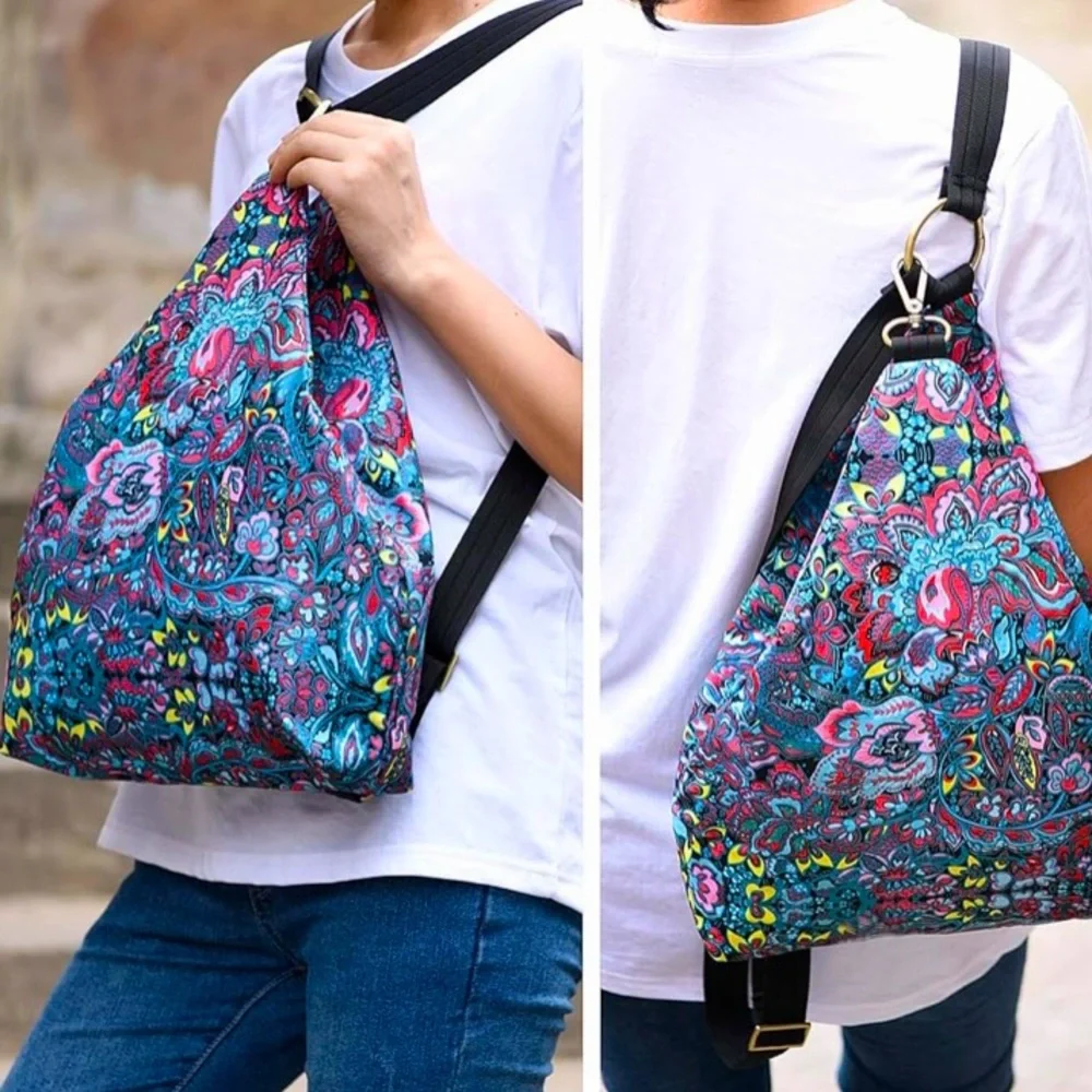 - Like new! Black Butterfly Bohemian Backpack